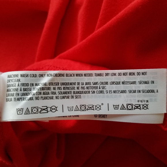 Disney Incredibles 2 Elastica short sleeve t-shirt ringer red black - Picture 8 of 8